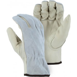 1533GS Majestic® Goatskin Palm and Split Cowhide Back Drivers Glove